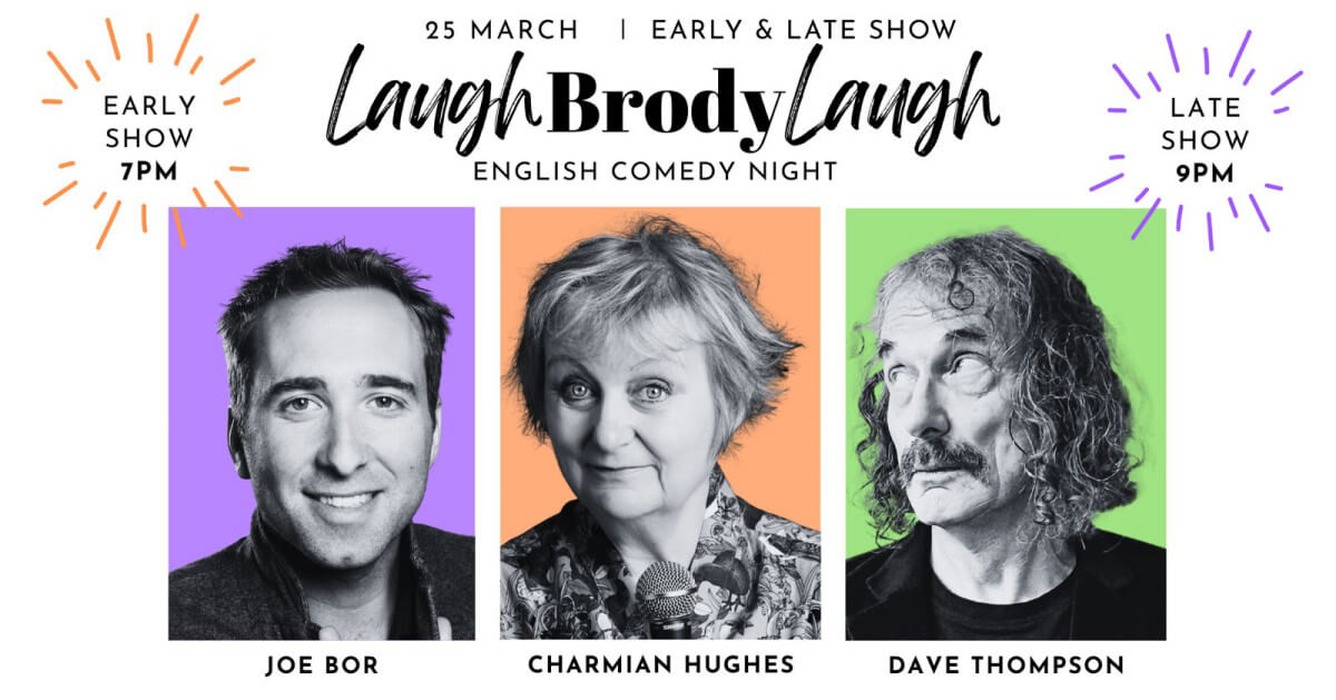 Laugh Brody Laugh - English Comedy Night, Brody House Budapest, 25 March
