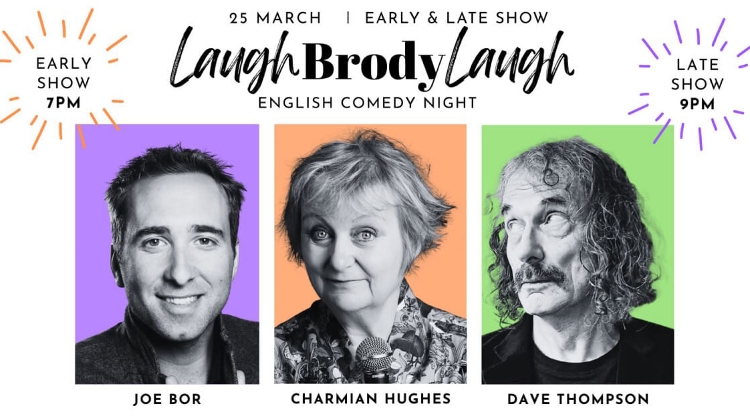 Laugh Brody Laugh - English Comedy Night, Brody House Budapest, 25 March