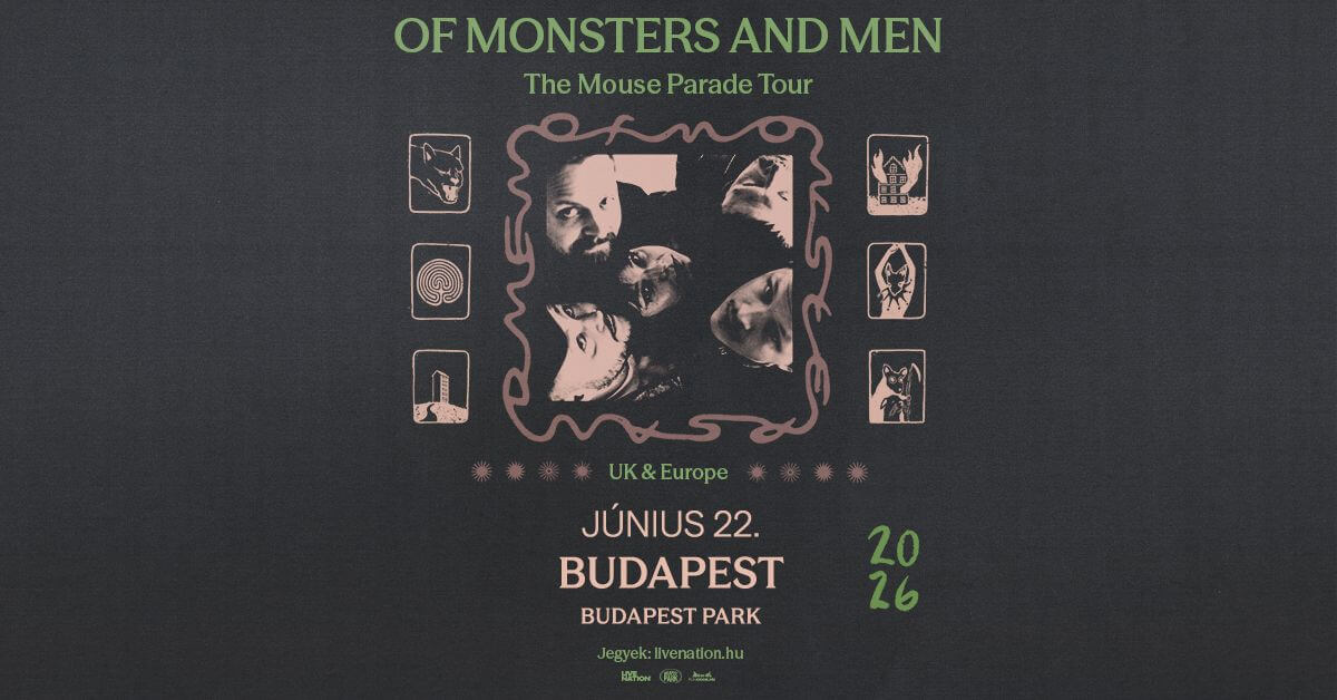 Of Monsters and Men, Budapest Park, 22 June