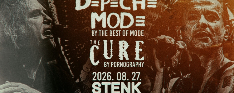 Depeche Mode by The Best Of Mode, The Cure by Pornography, STENK Budapest, 27 August