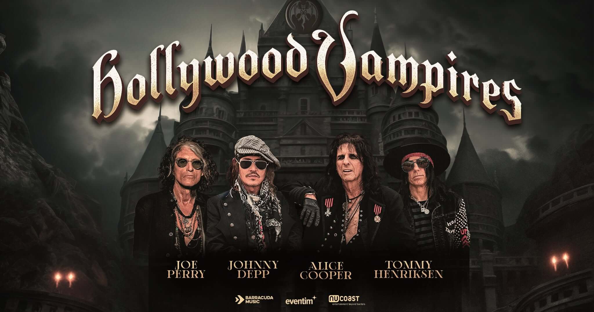 Hollywood Vampires to Play in Budapest Aréna on 8 September