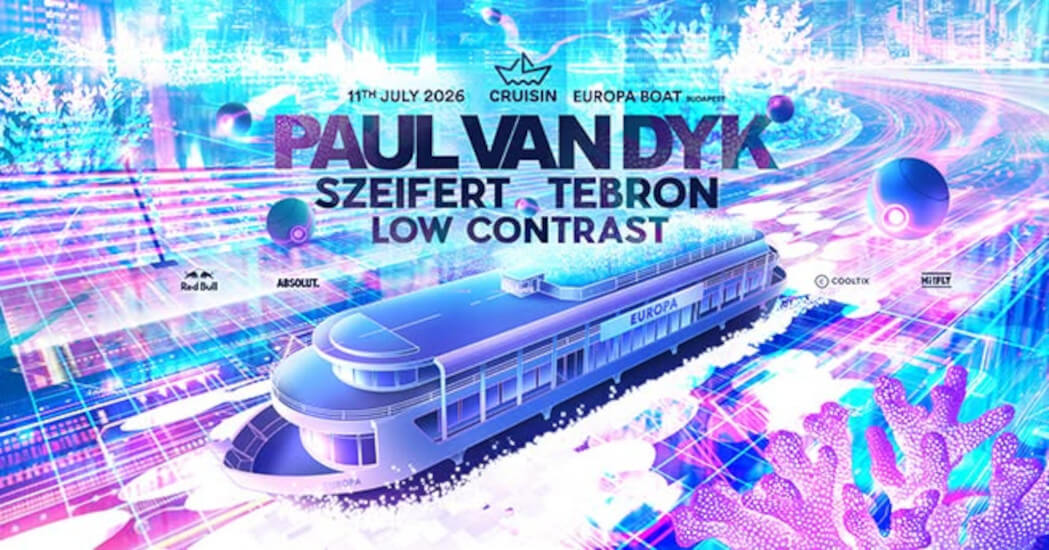 Cruisin Boat Party: Paul van Dyk, Európa Boat Budapest, 11 July