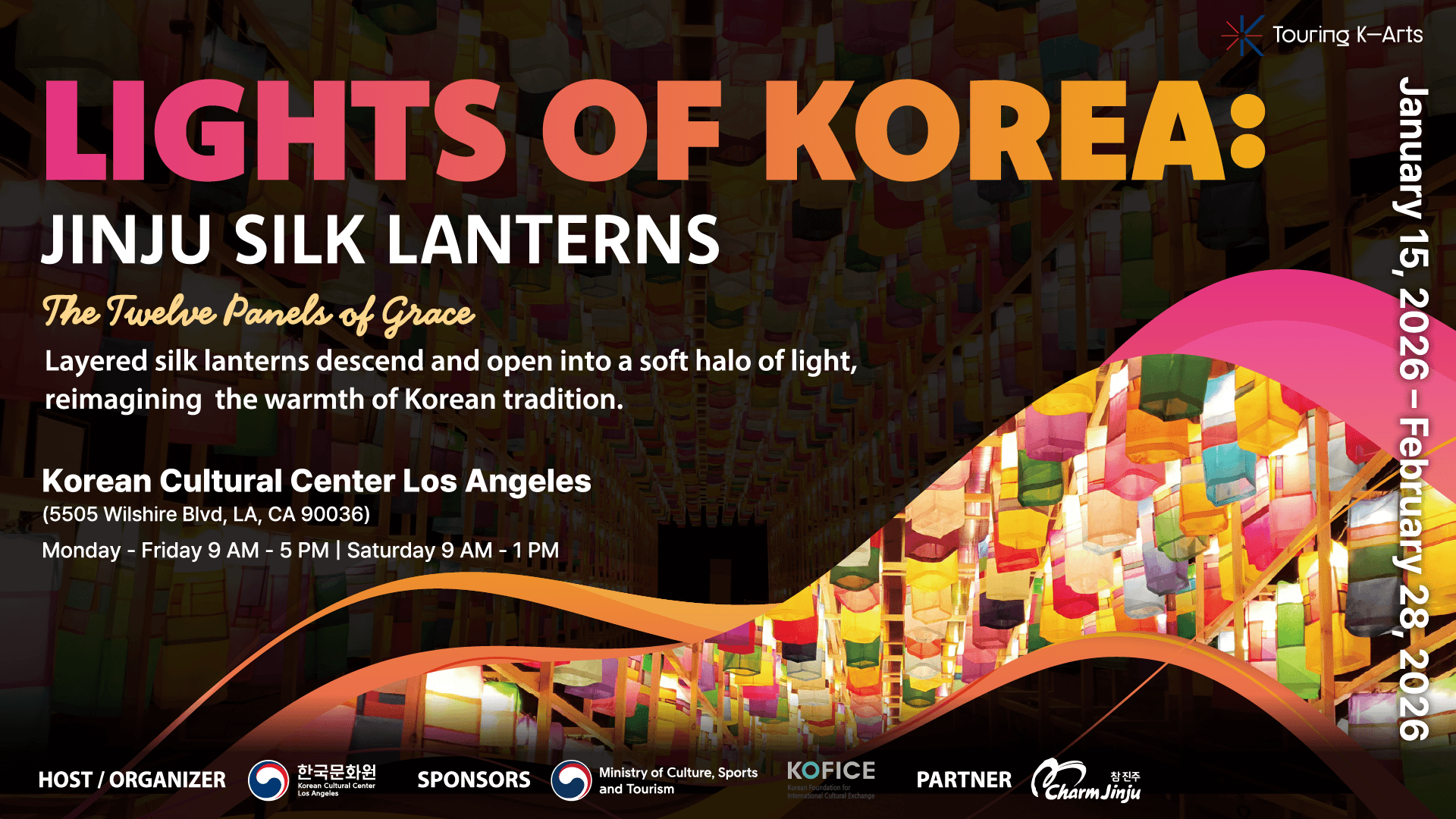 Lights of Korea – Jinju Silk Lanterns, Korean Cultural Center