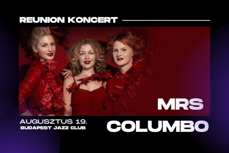 Mrs. Columbo, Budapest Jazz Club, 19 August