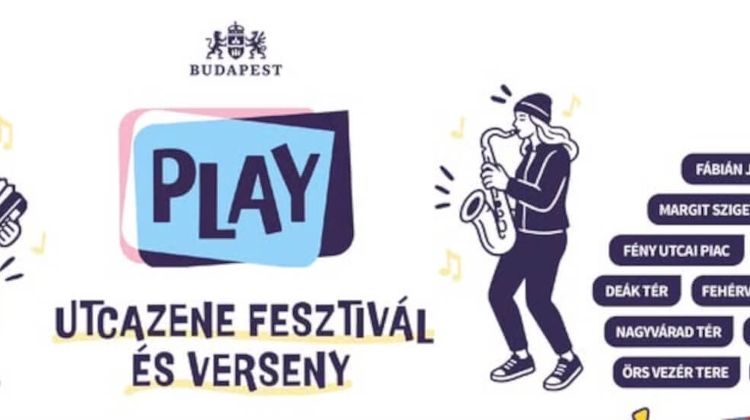 Budapest Play Street Music Festival, 8 – 9 August