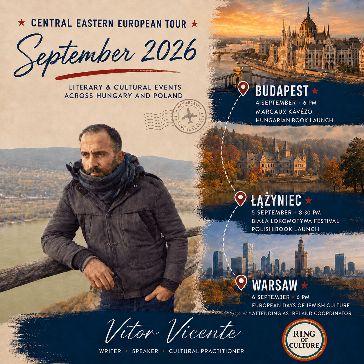 Hungarian–Portuguese Book Launch, Margaux Kávézó Budapest, 4 September