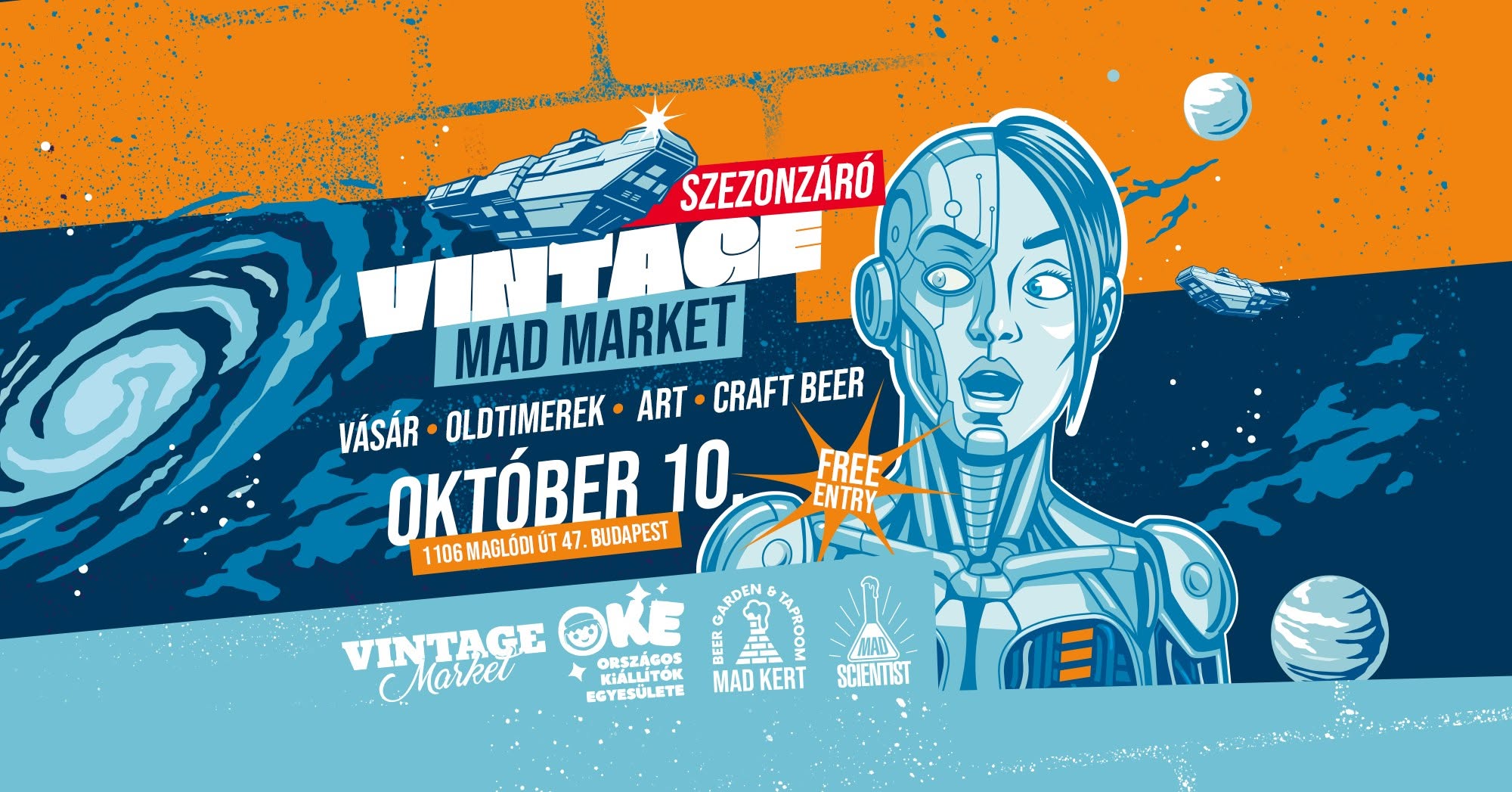 Vintage Mad Market, Mad Garden Budapest, 10 October