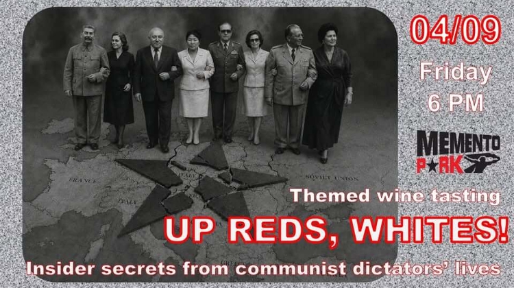 Wine, Dictators & Secrets – After-Hours Tasting,  Memento Park Budapest, 4 September
