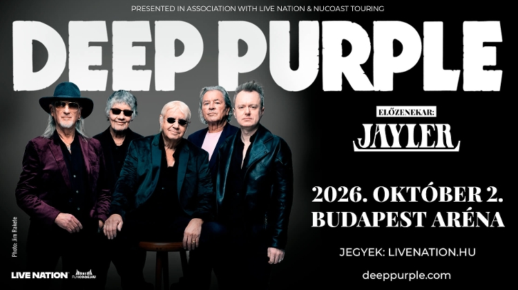 Deep Purple, Budapest Arena, 2 October