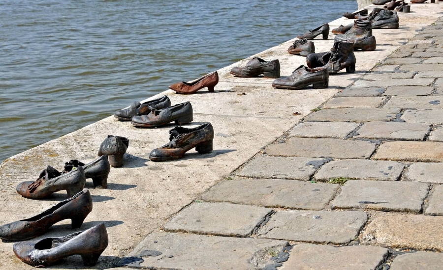 Expat Explainer: Symbolism of Bronze Shoes in Budapest by Danube