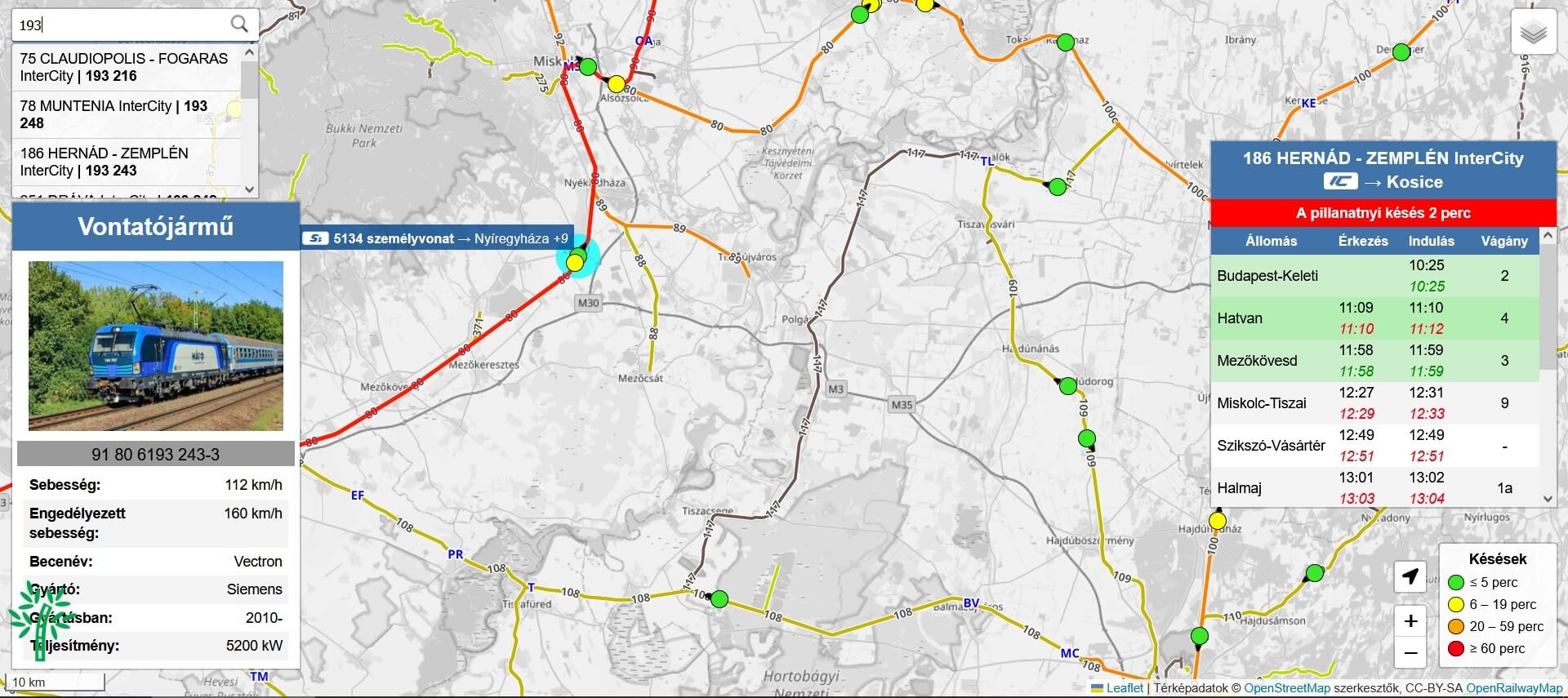 Vonatinfo Returns: Real-Time Train Delay Info System in Hungary Now Back
