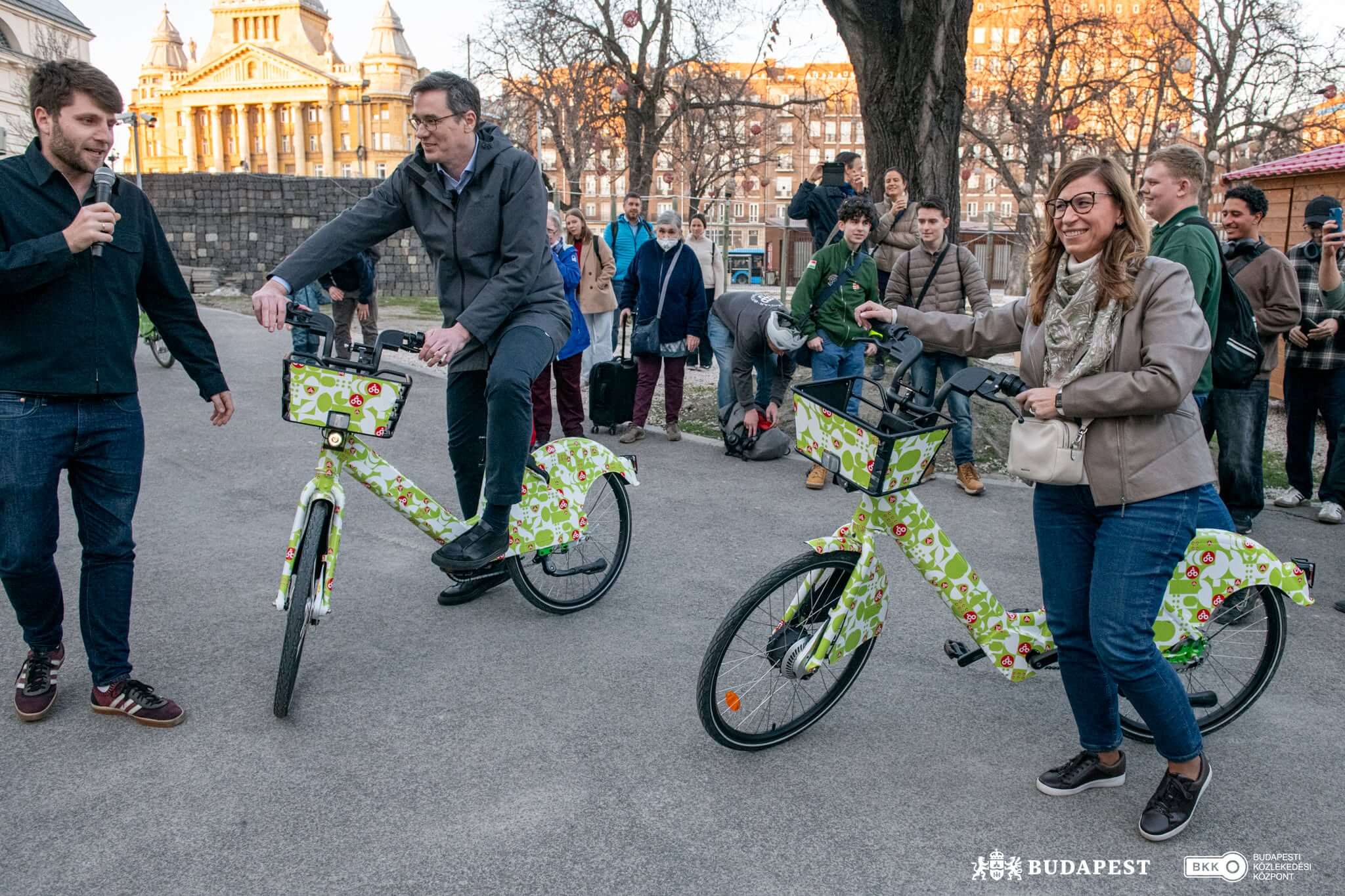 Free Testing Begins of Renewed Bubi Bike Share System in Budapest