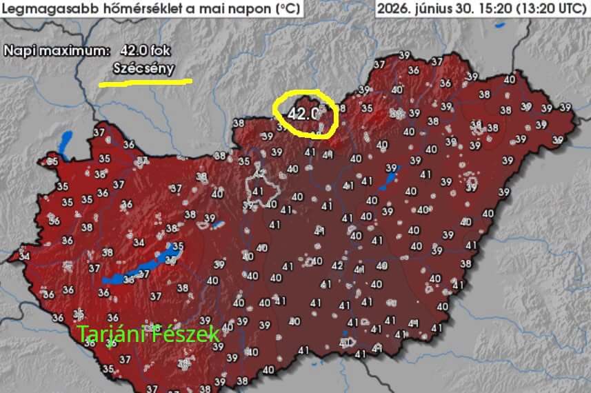 How Hot was June in Hungary? - 2nd Hottest Ever!