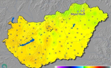 Record Low Morning Temperature in Hungary Recorded this July