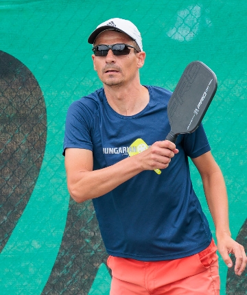 Zoltán Bőhm, President of the Hungarian Pickleball Federation