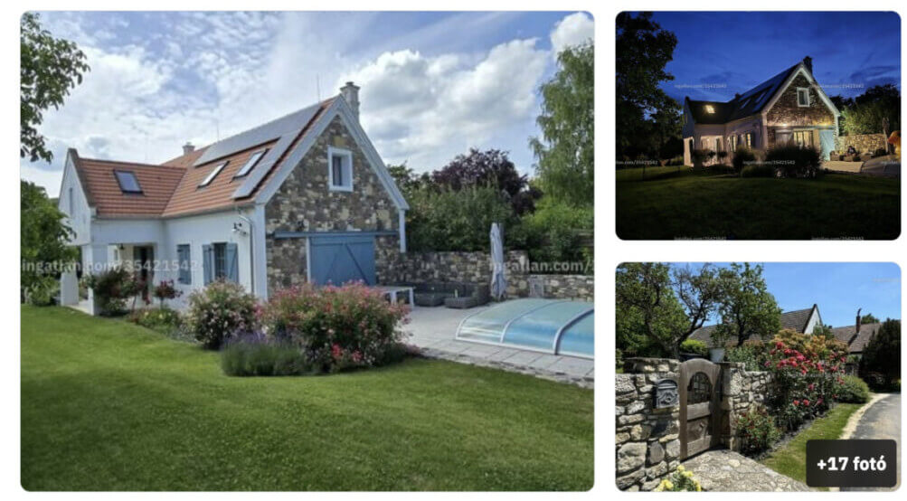 Former Family Home of PM on sale at Lake Balaton