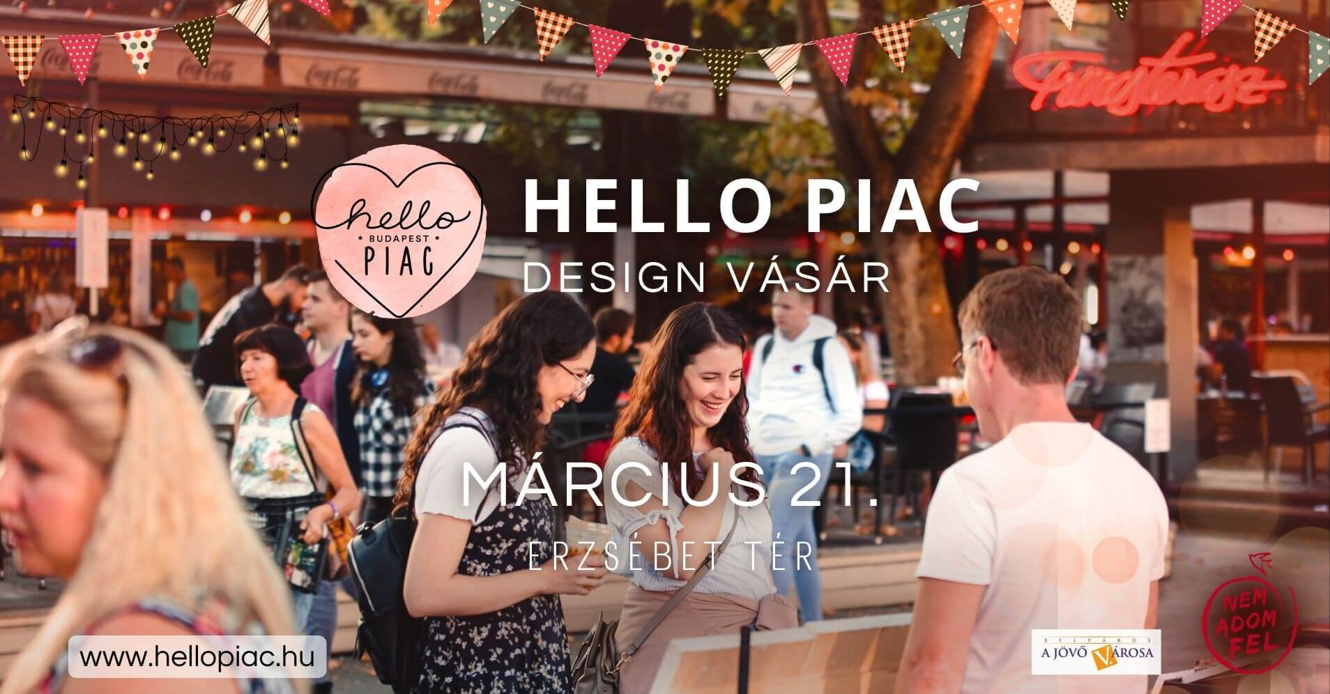 Design Fair at Erzsébet Square Budapest 21 March