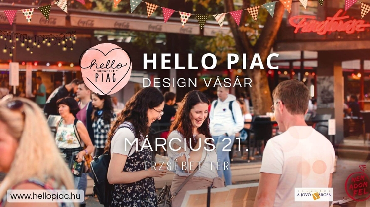 Design Fair at Erzsébet Square Budapest 21 March