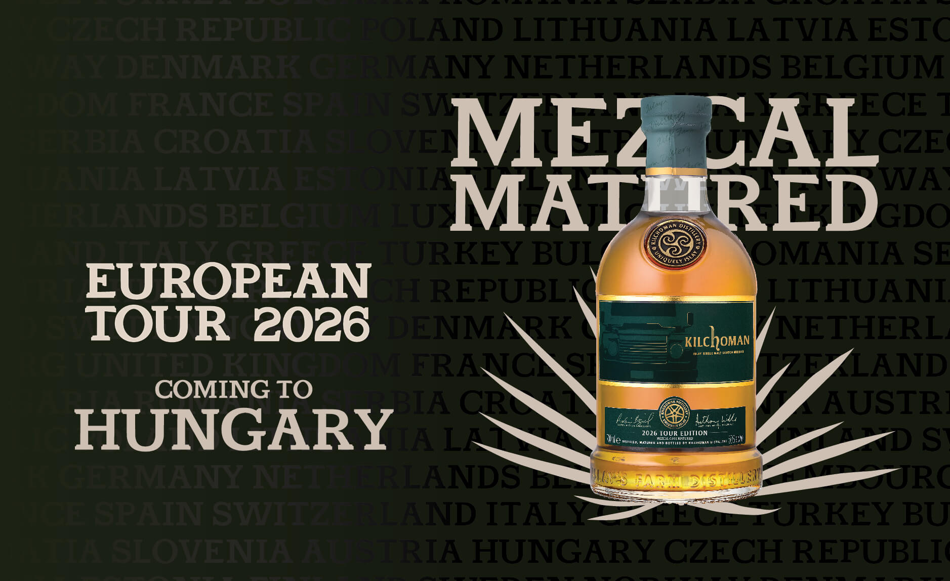 WhiskyNet Insight: Kilchoman European Tour 2026 - Europe’s Biggest Whisky Journey Arrives with a World-First Release