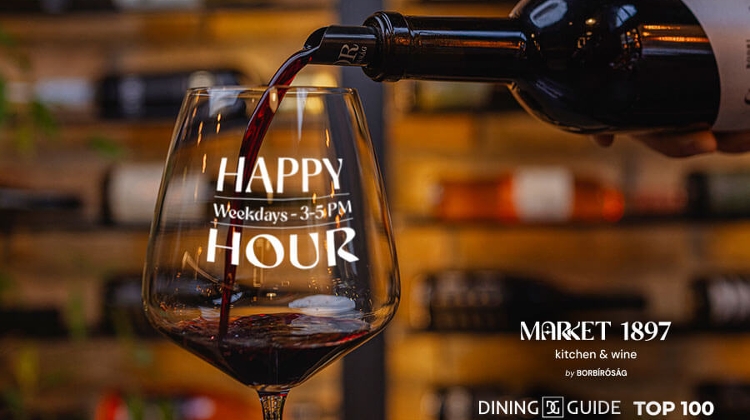 Happy Hour at Market1897 by Borbíróság in Budapest