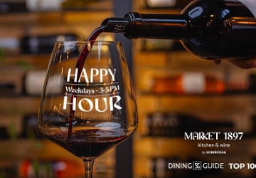 Enjoy Happy Hour at Market1897 by Borbíróság in Budapest