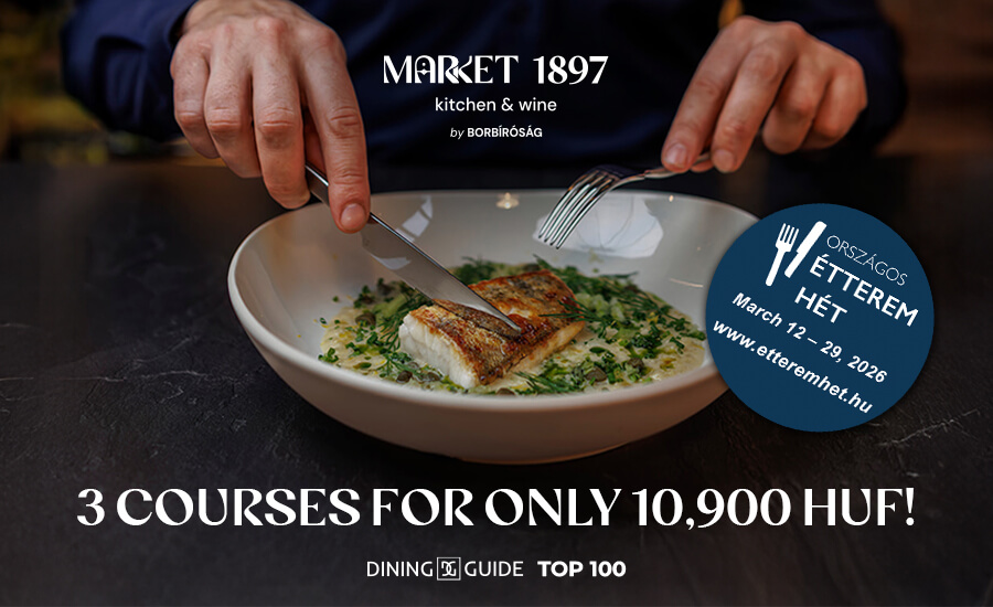 Enjoy A Special Culinary Experience at Market1897 by Borbíróság Between 12-29 March