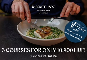Enjoy A Special Culinary Experience at Market1897 by Borbíróság Between 12 - 29 March Enjoy A Special Culinary Experience at Market1897 by Borbíróság Between 12 - 29 March