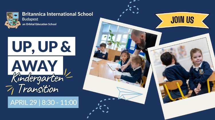 You're Invited: Up, Up & Away! - From Kindergarten into Britannica International School, Budapest