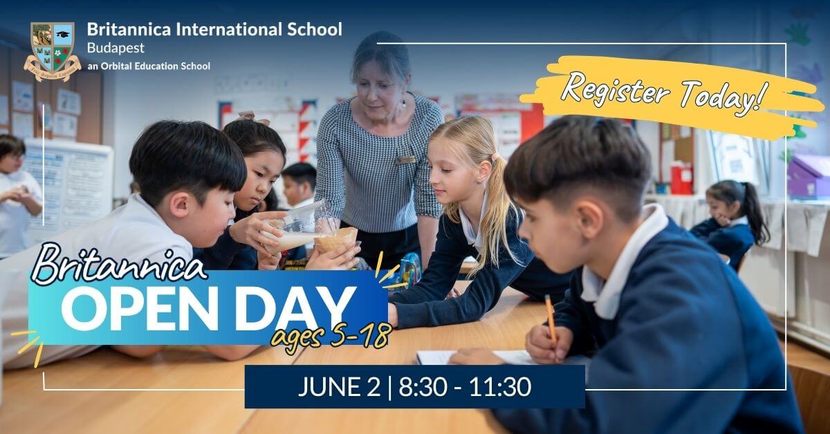 Open Day @ Britannica International School, Budapest 2 June