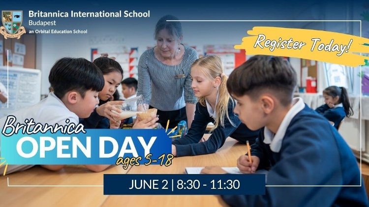 Open Day at Britannica International School,  Budapest 2 June