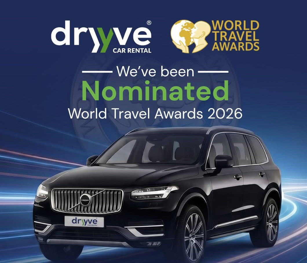 Dryyve Car Rental Nominated for Top European Industry Award