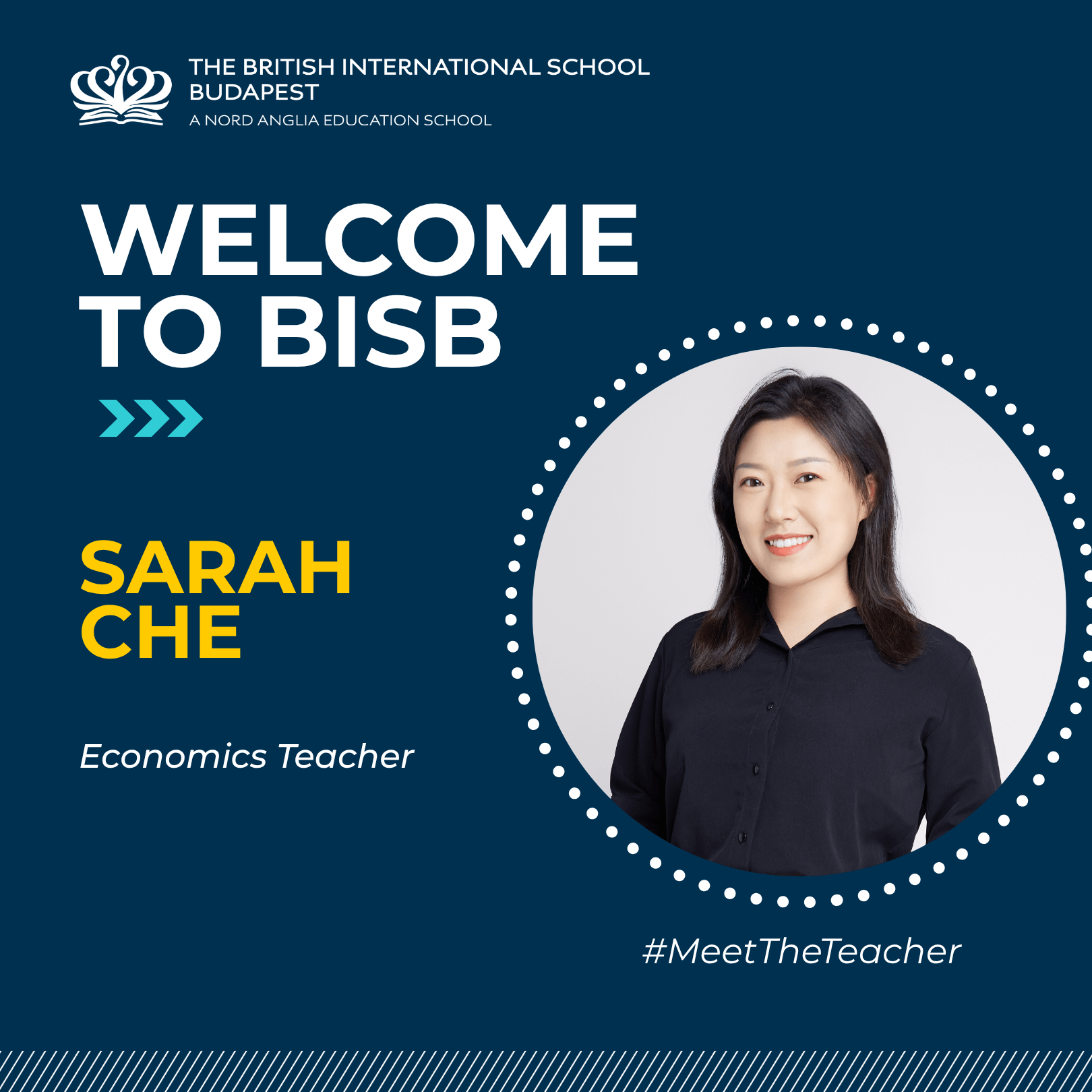 'Meet the Teacher' at BISB: Sarah Che