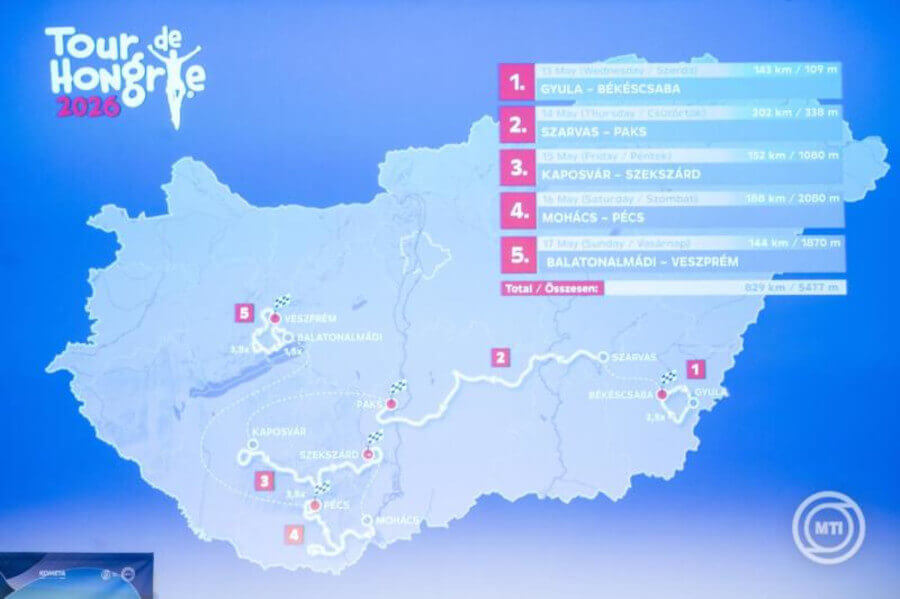 Tour de Hongrie Cycling Race,  13 - 17 May