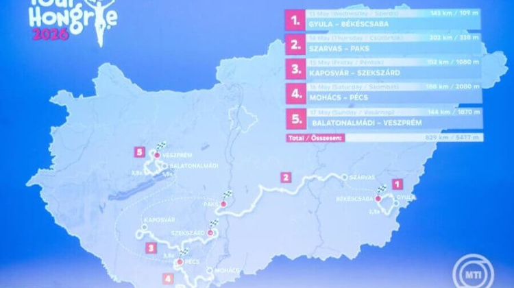 Tour de Hongrie Cycling Race,  13 - 17 May