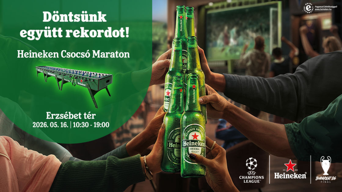 New Record Attempt: Table Football Marathon in Hungarian Capital on 16 May