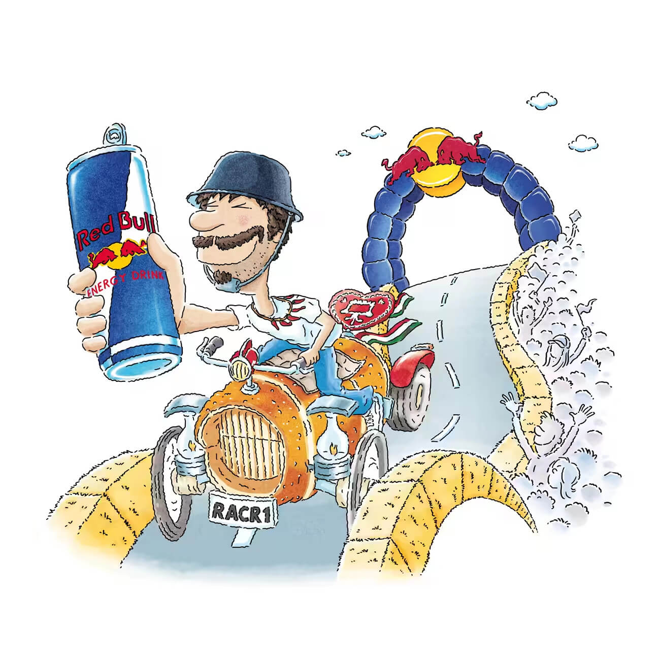 Watch: Wacky Racers Battle in Budapest at Red Bull Soapbox