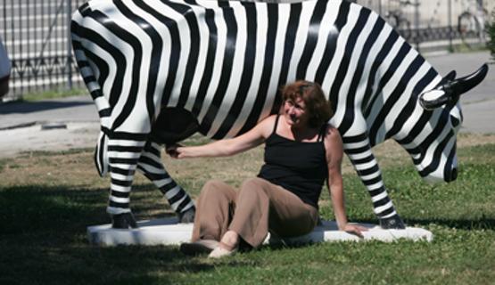 'Cow Parade' in Budapest