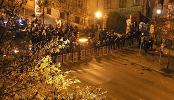 Budapest Riots At Hungarian National Celebration '50th Anniversary of 1956', 23 Oct 2006
