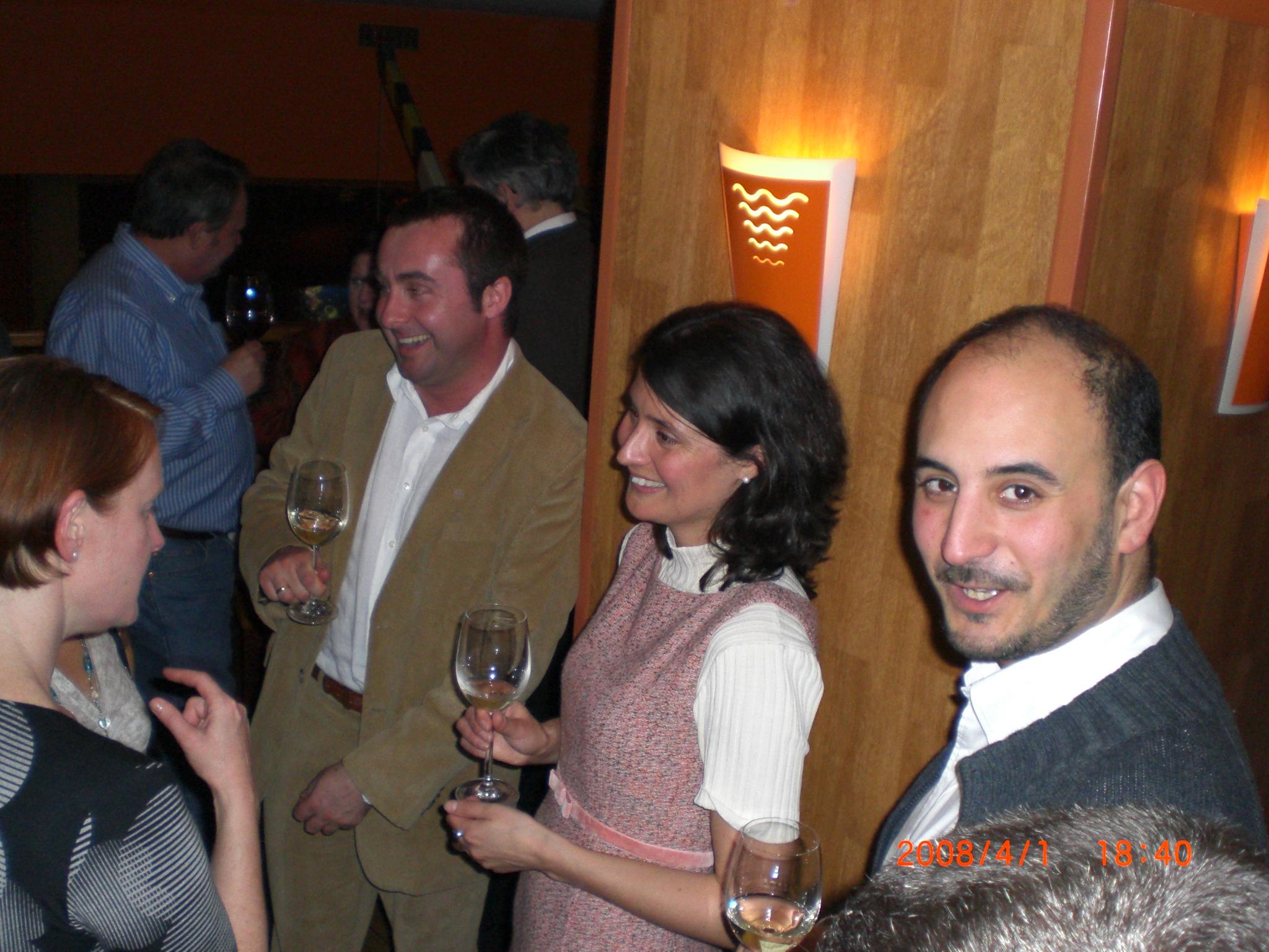 'Xpat Wine Club With Izabella Zwack', Ocean Bar & Grill, 1 April 2008