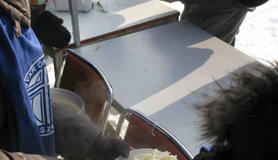 Expat Support For Charity Soup Kitchen In Budapest, 21 December 2010