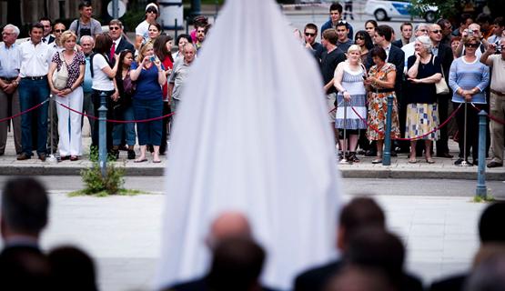 Reagan Statue Unveiled In Budapest, 29 June 2011
