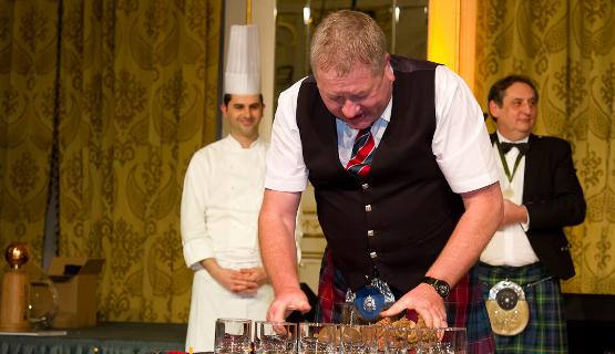 'Burns Supper Budapest', Corinthia Hotel, 28 January