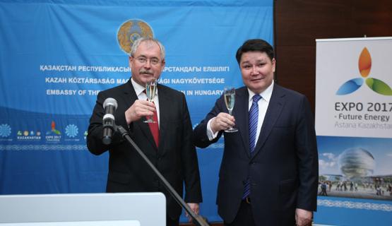 Kazakhstan National Day Celebrated In Budapest, 16 December 2015