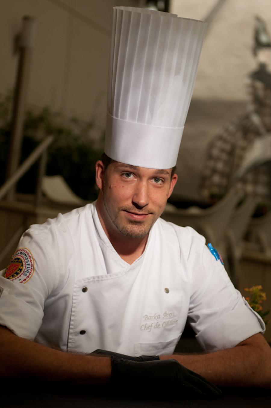 Áron Barka, Chef De Cuisine, Araz Restaurant, Continental Hotel Budapest