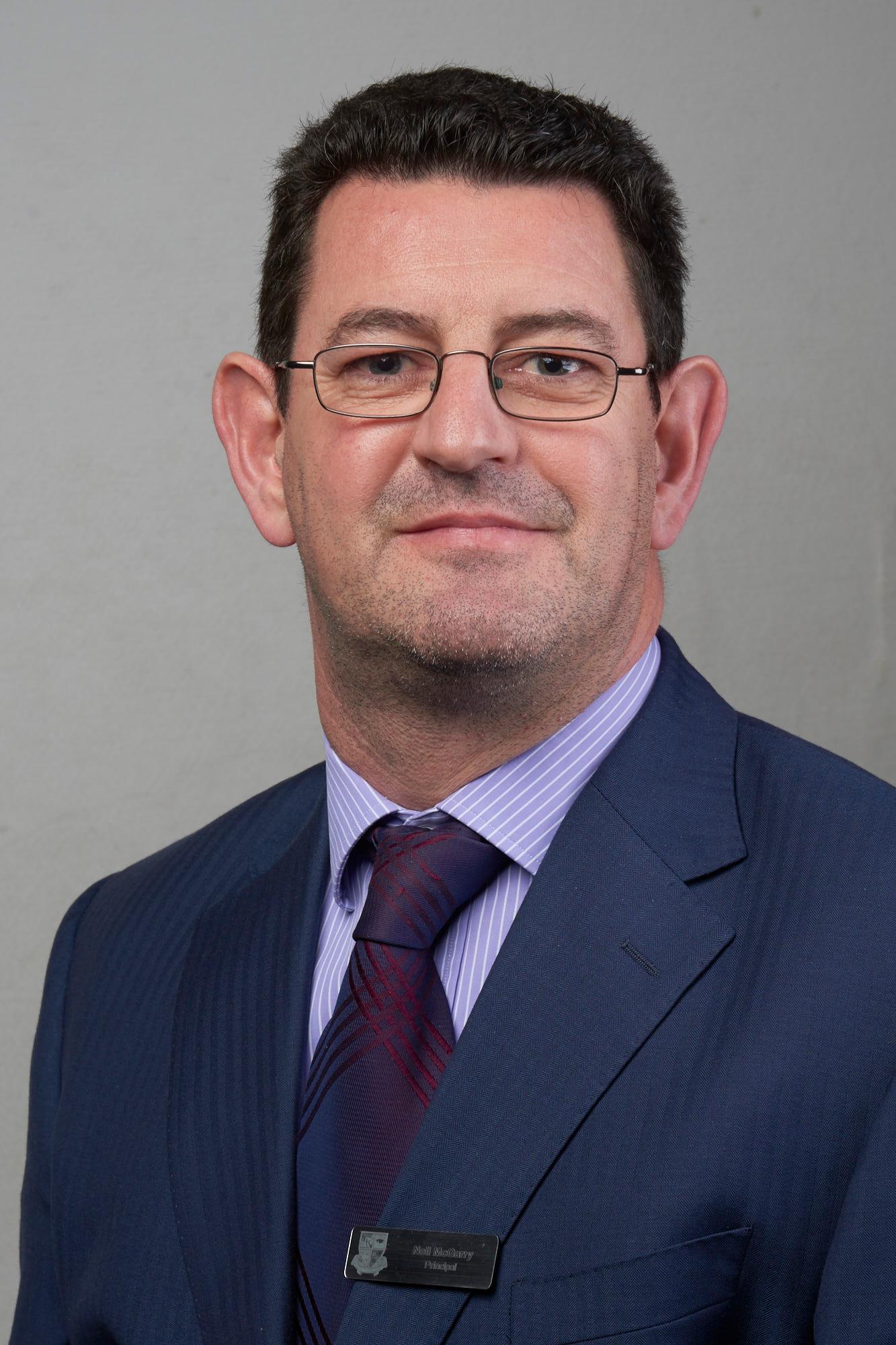 Mr Neil McGarry, Principal of Britannica International School