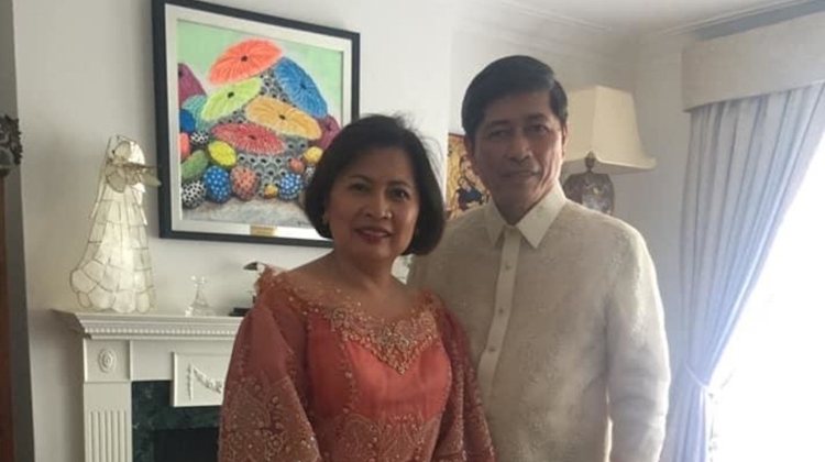 Lucila Cimafranca, President of the Diplomatic Spouses of Budapest Lucila Cimafranca, President of the Diplomatic Spouses of Budapest