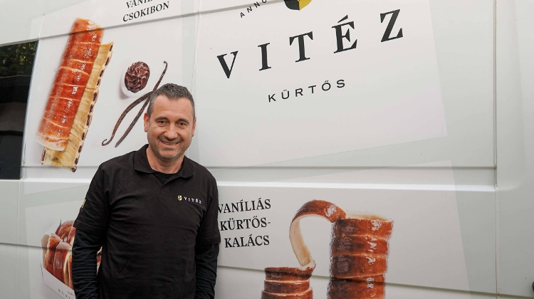 Gáspár Bálint, Managing Director of Vitéz Kürtös (Company Behind Chimney Cake Festival in Budapest) Gáspár Bálint, Managing Director of Vitéz Kürtös (Company Behind Chimney Cake Festival in Budapest)