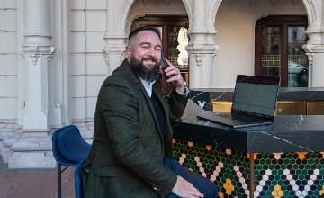 Peter Roscoe, Co-Founder, Churchill Shooting Budapest