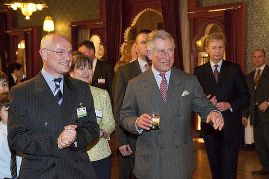 Video: Prince of Wales Visits Budapest National Film Theatre