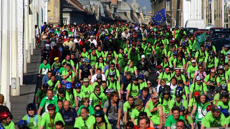 Cyclists Take Over Streets In Budapest Tomorrow